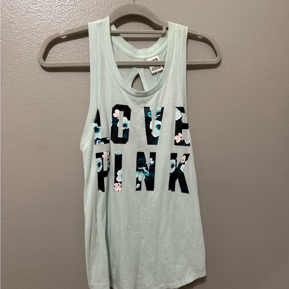 PINK Victoria's Secret Floral Tank Top